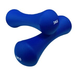 Bone-Shaped Dumbbells for Home Workouts