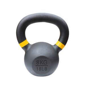 Ergonomic Kettlebell with Color Grip